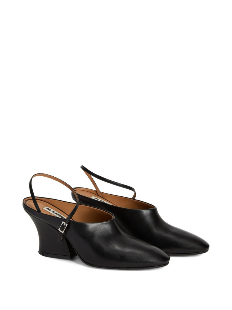 Jil Sander block-heel strap mules outlook