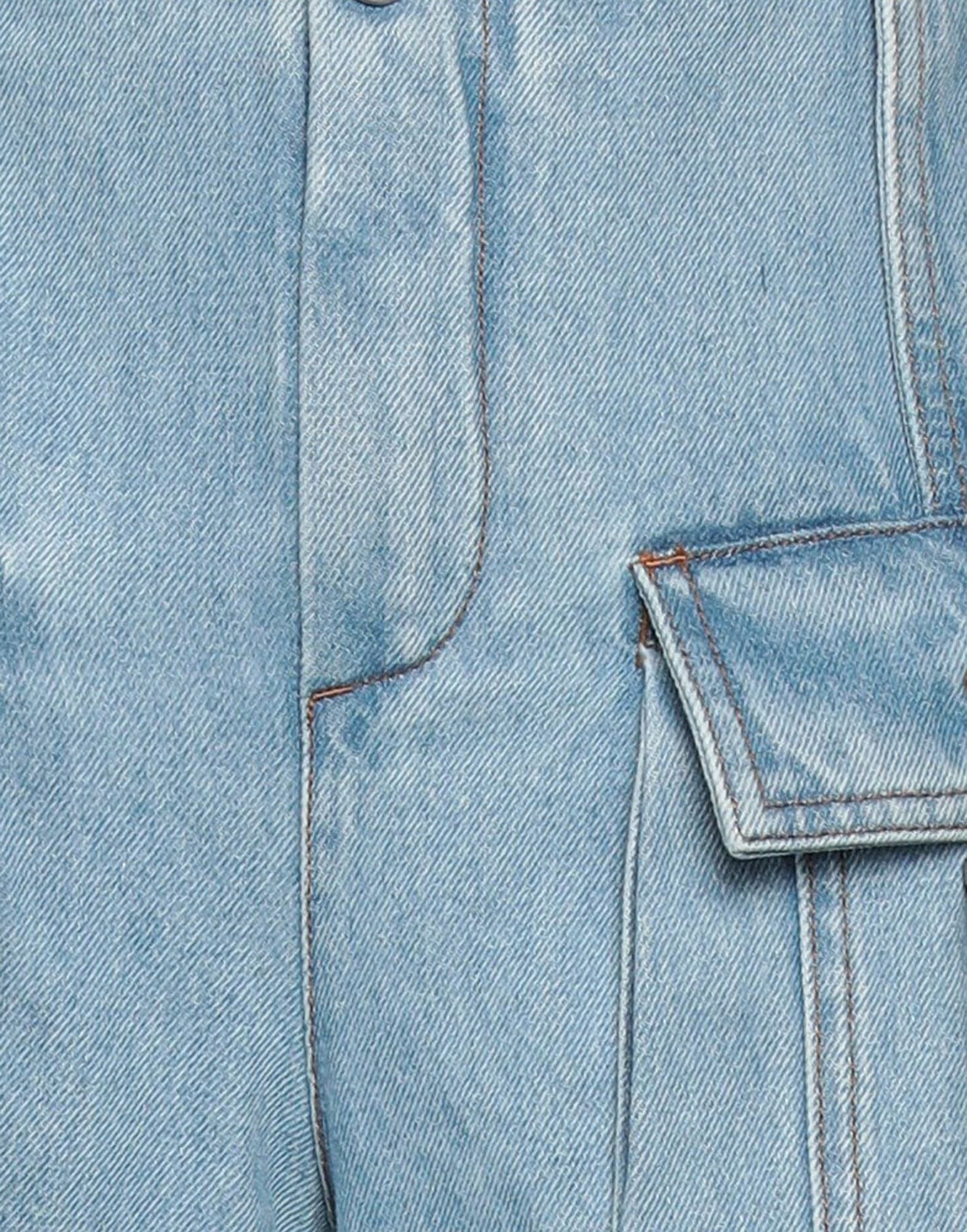 Blue Women's Denim Shorts - 4