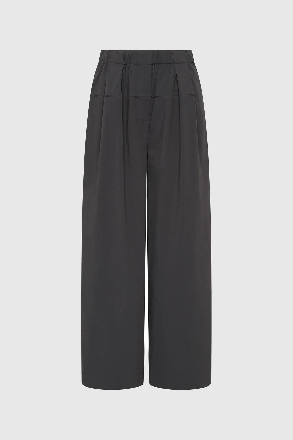 Relaxed Pleat Pants - Iron Glaze - 1