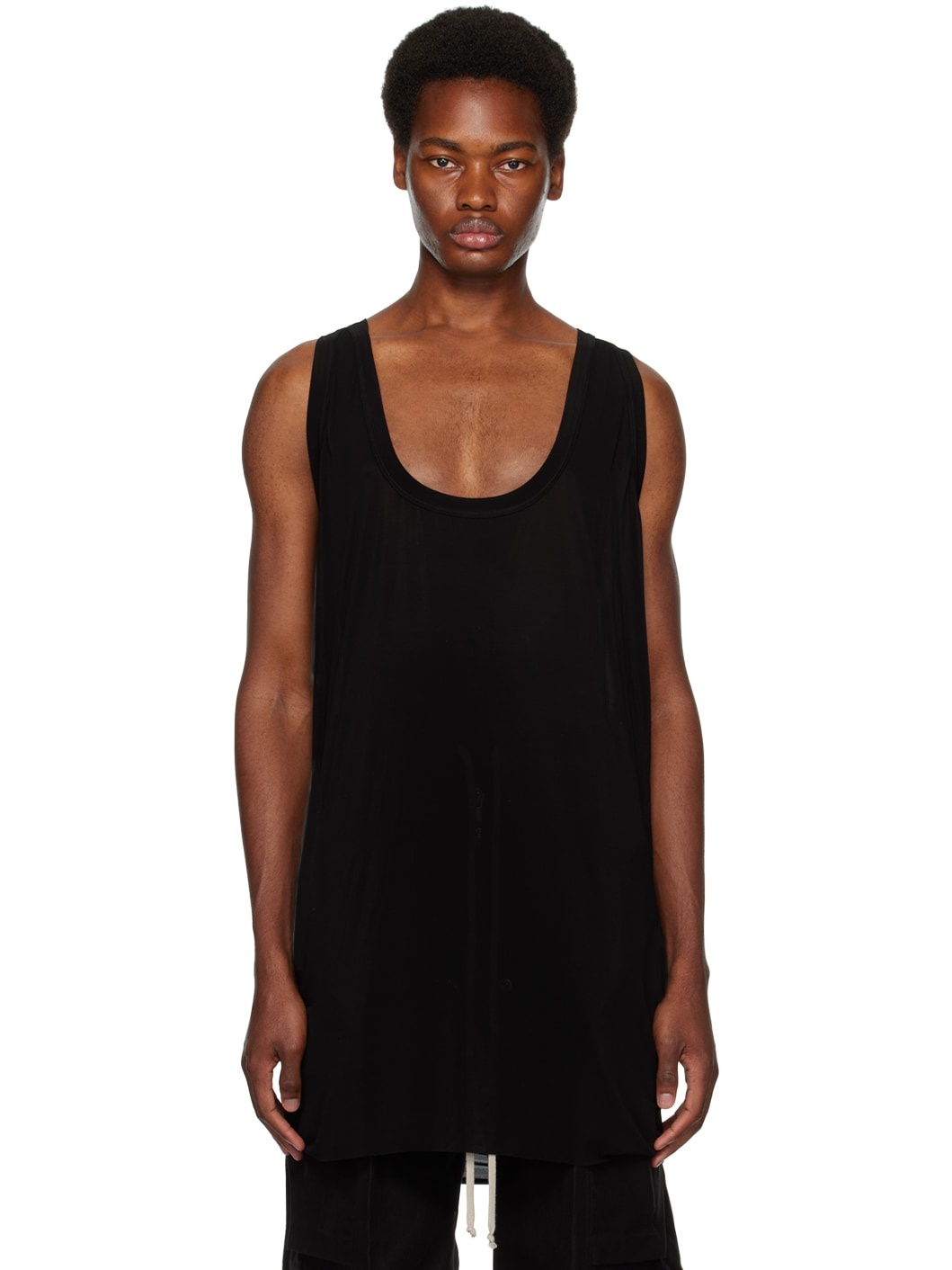 Black Fog Tank Top - 1