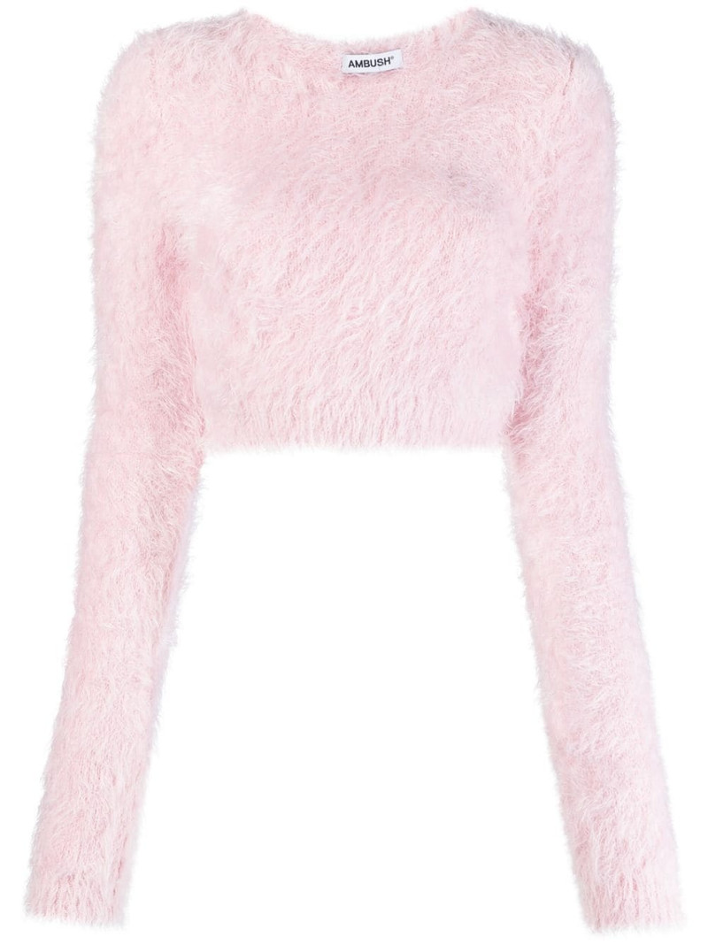 knitted cropped sweater 1