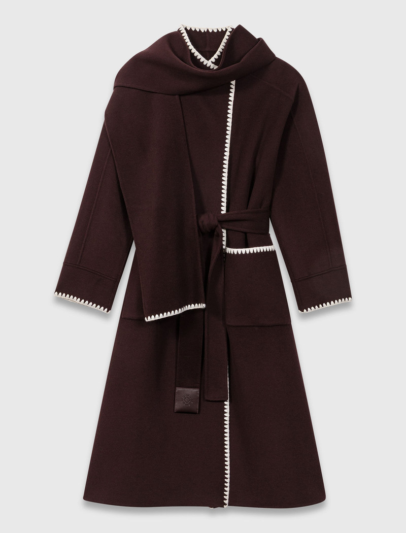 Embroidered double-faced coat 1