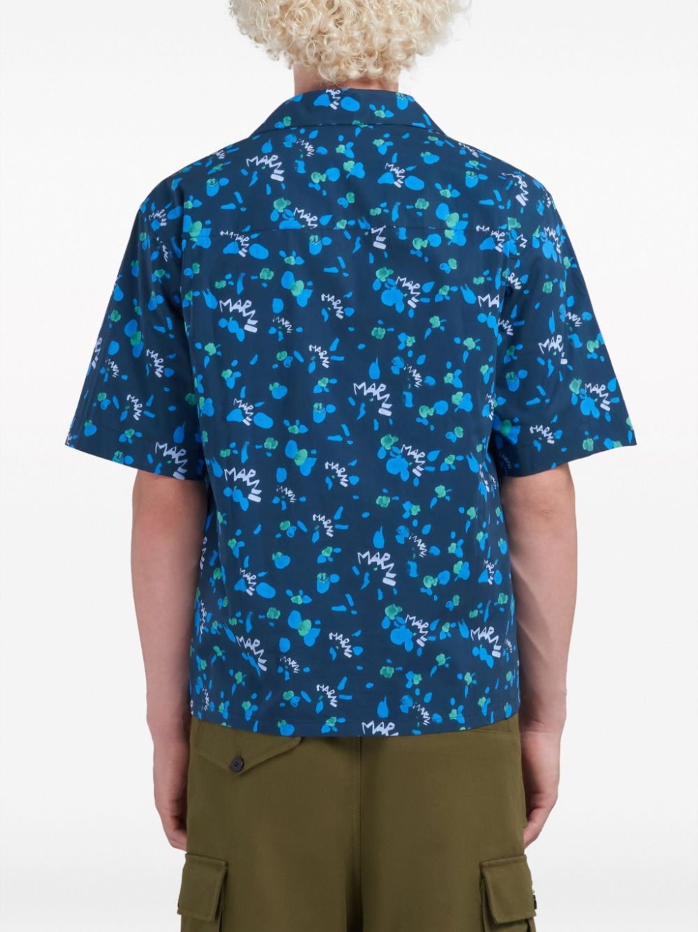 graphic-print cotton shirt - 4