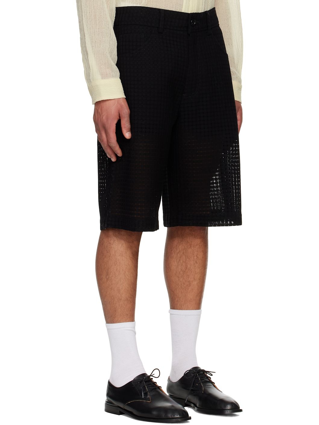 Black Marlo Shorts - 2