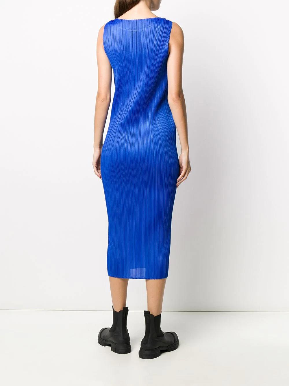 pleated midi dress - 4