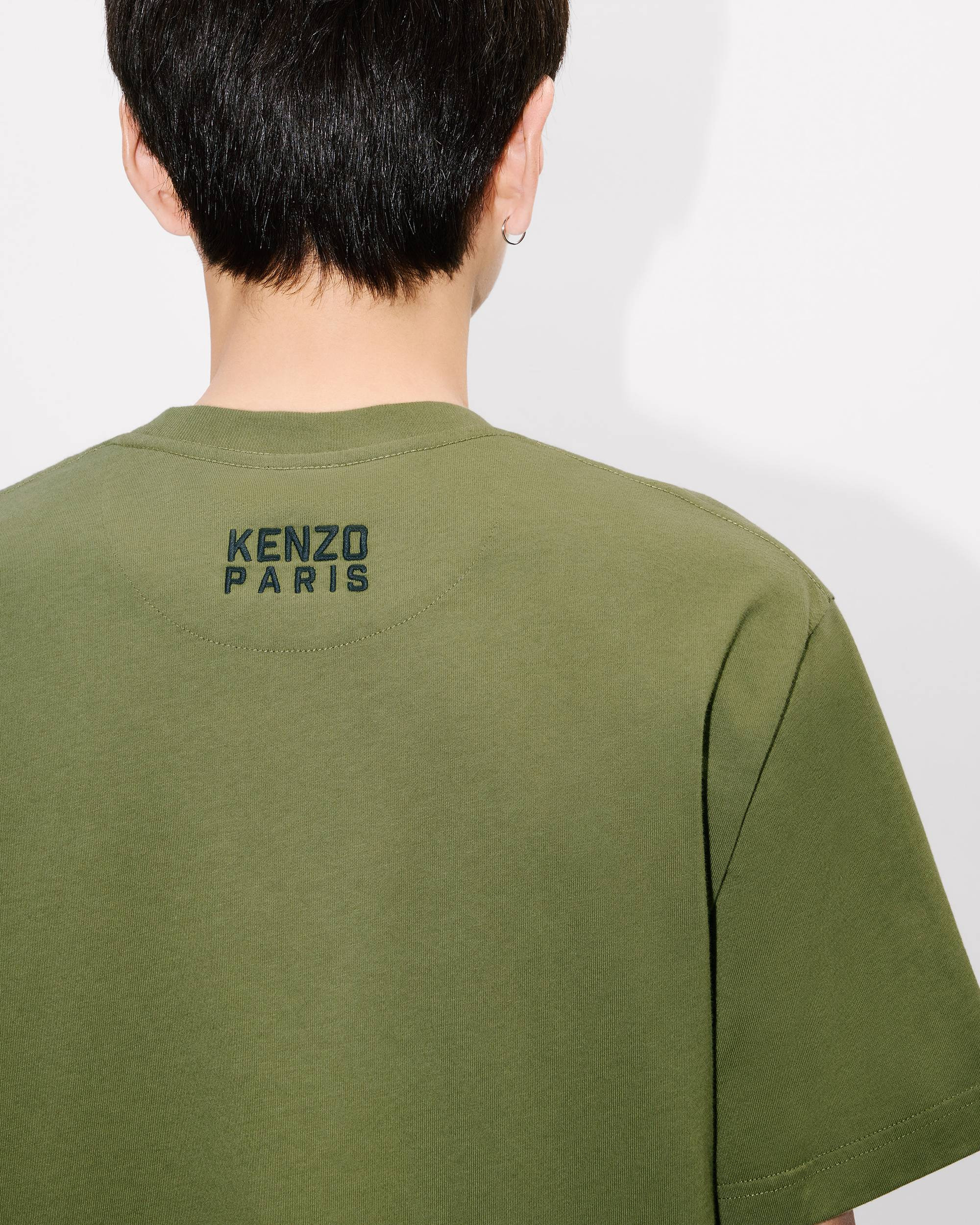 'KENZO Happy Tiger' embroidered T-shirt in cotton - 7