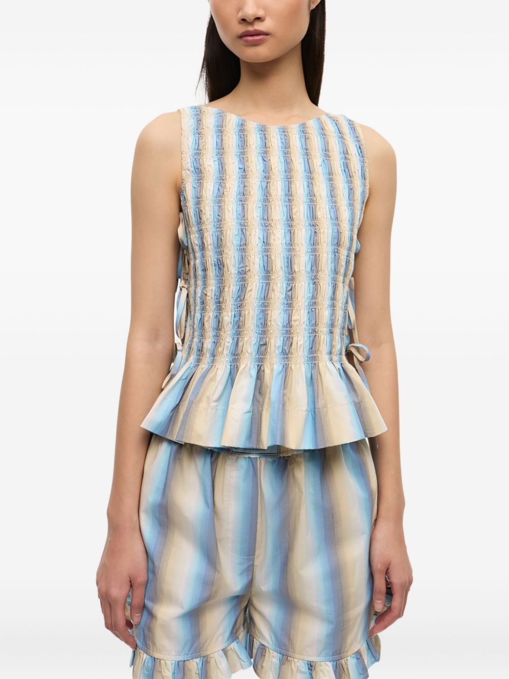 striped blouse - 2