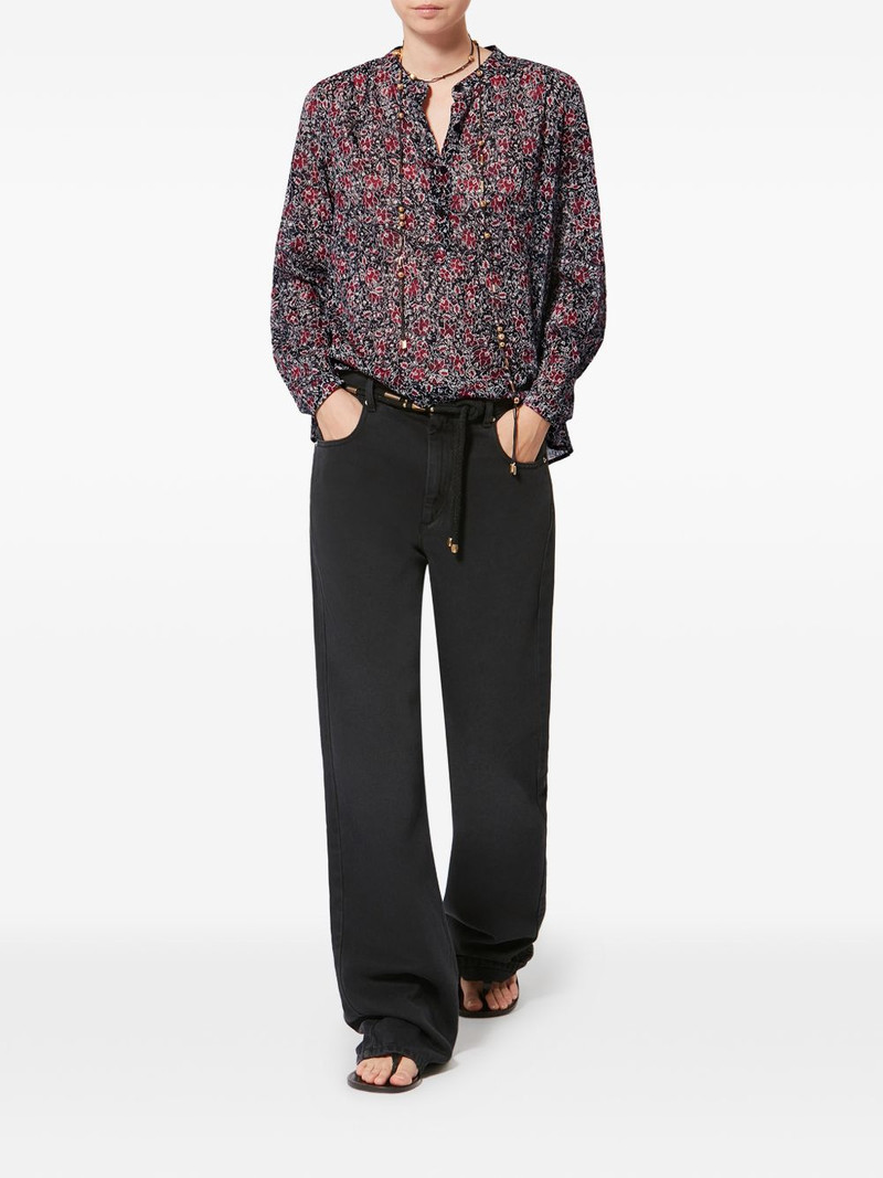 Isabel Marant Étoile MARIA floral-pattern blouse outlook