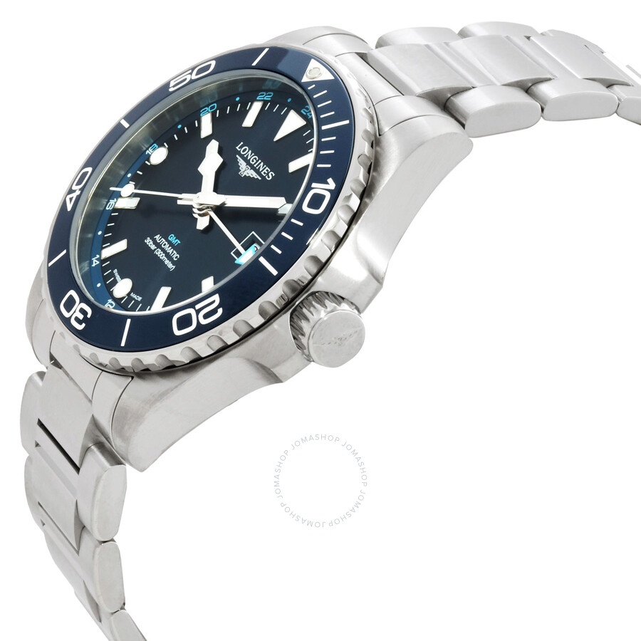 Longines Hydroconquest GMT Automatic Blue Dial Men's Watch L3.790.4.96.6 - 2