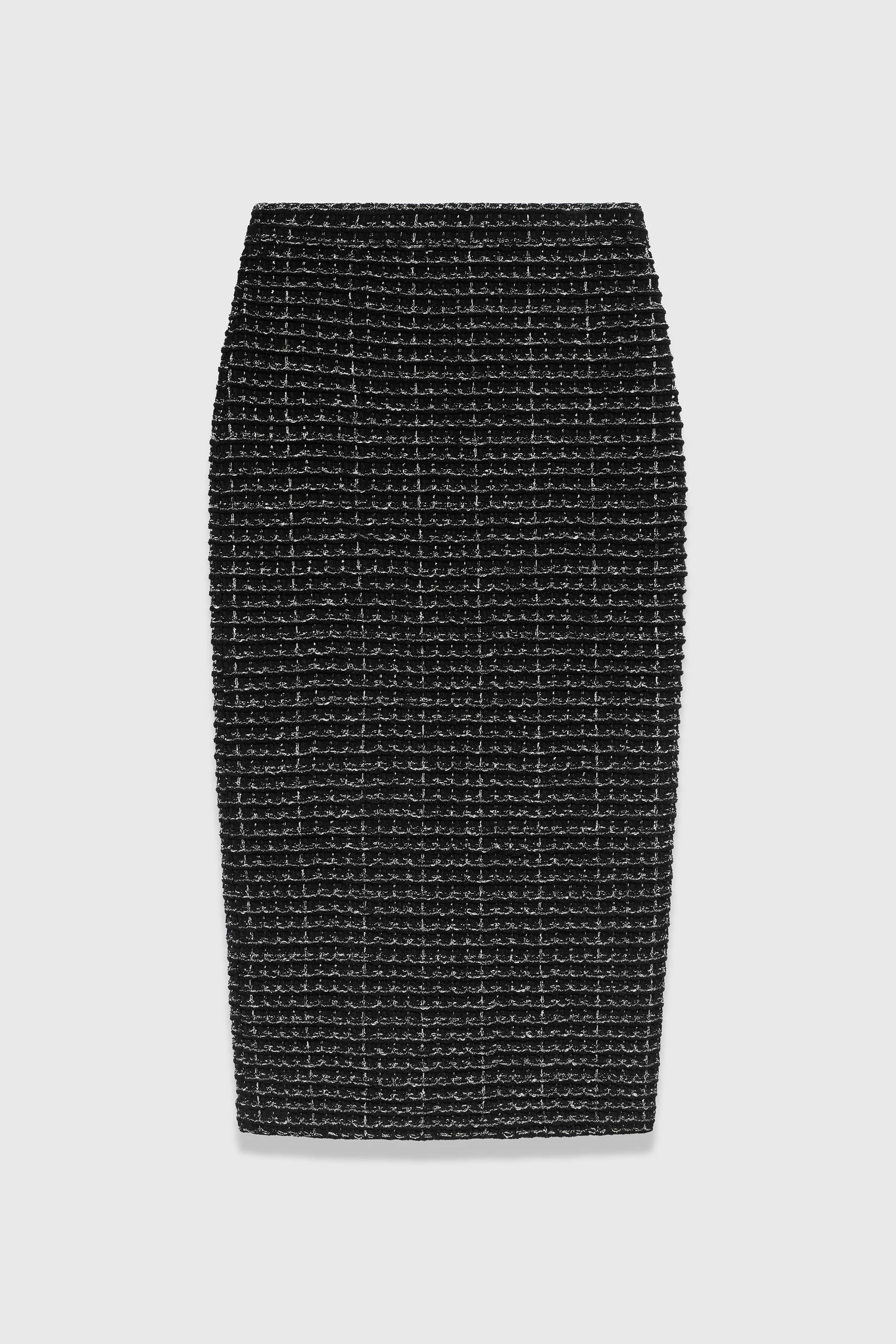Hampton Tweed Knit Skirt - 1