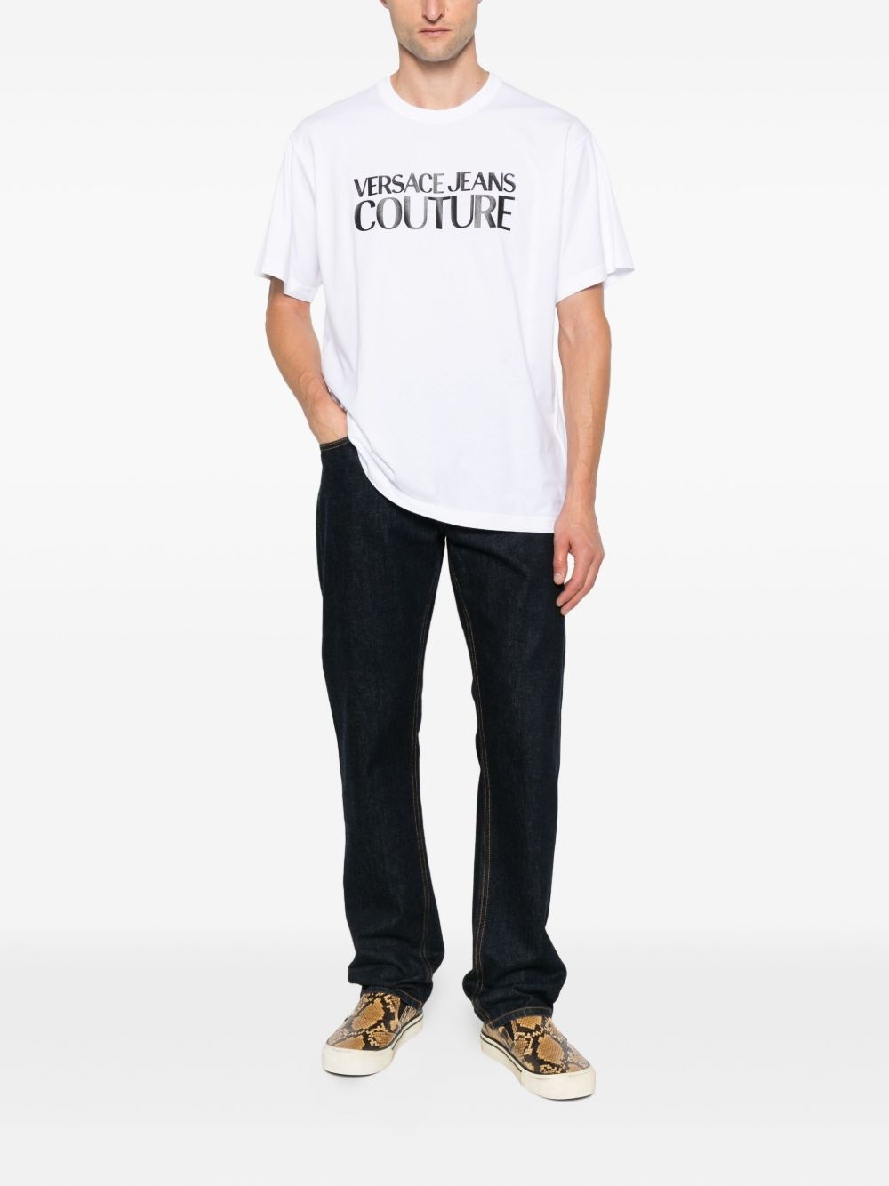 logo-print T-shirt - 2