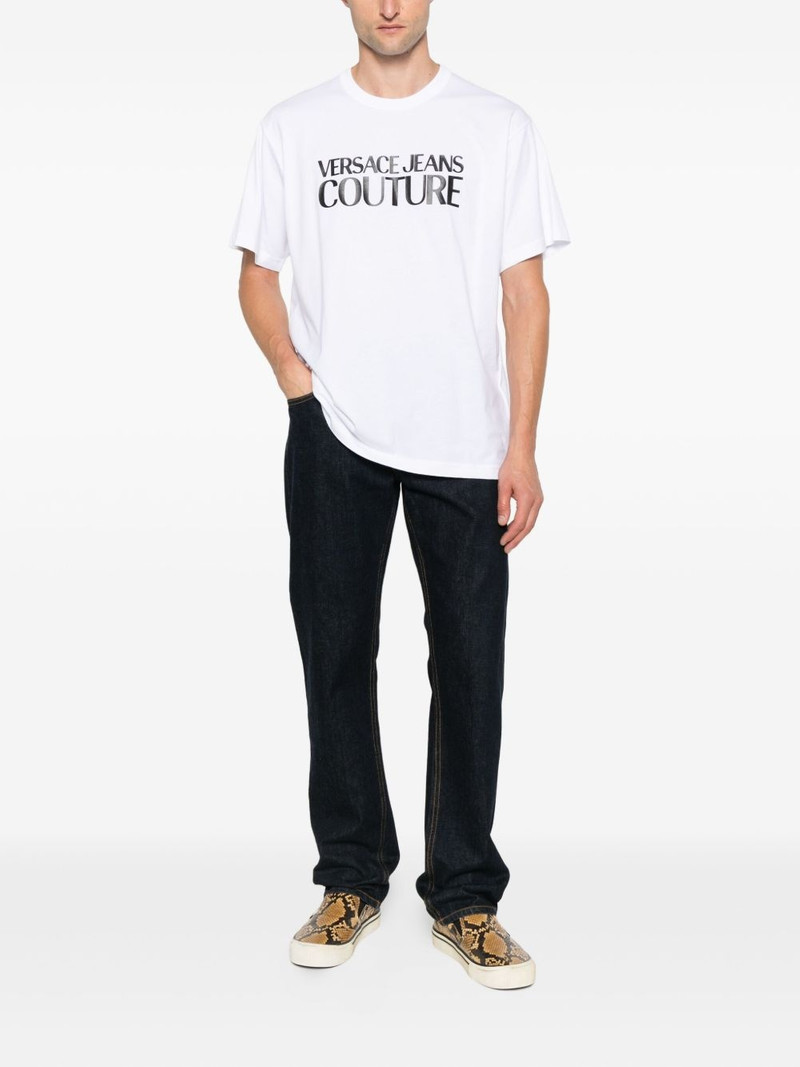 VERSACE JEANS COUTURE logo-print T-shirt outlook