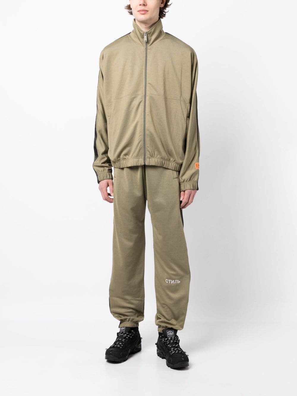 logo-patch tracktop - 2