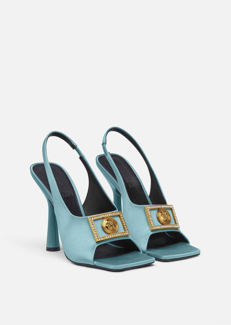 VERSACE Medusa Crystal Sandals outlook
