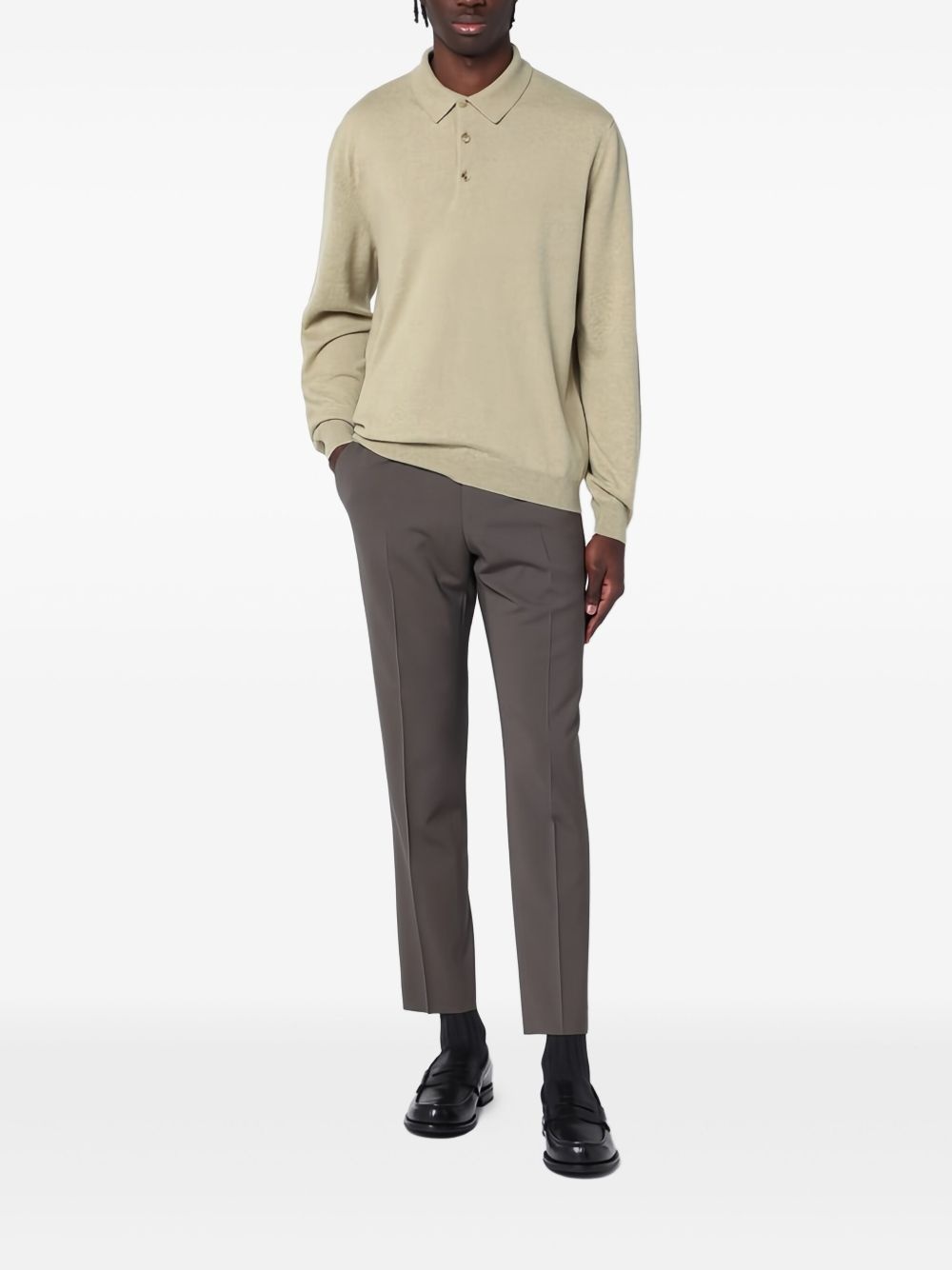 cashmere polo shirt - 2