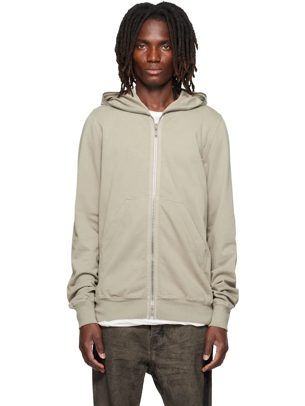 Gray Tower Hoodie - 1