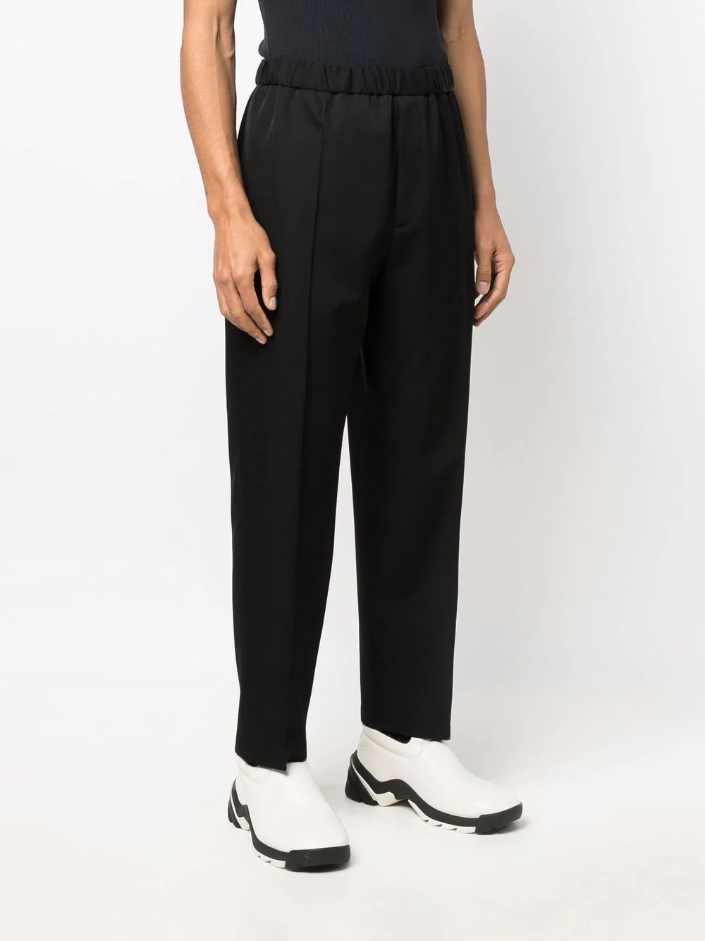 elasticated-waist trousers - 3