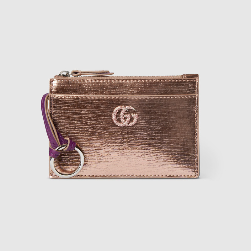 GG Marmont zip key pouch 1