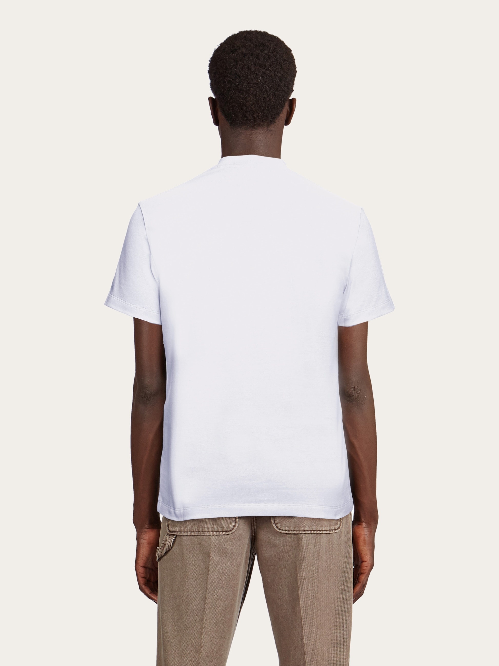 Short sleeved t-shirt with College Stripes - 3