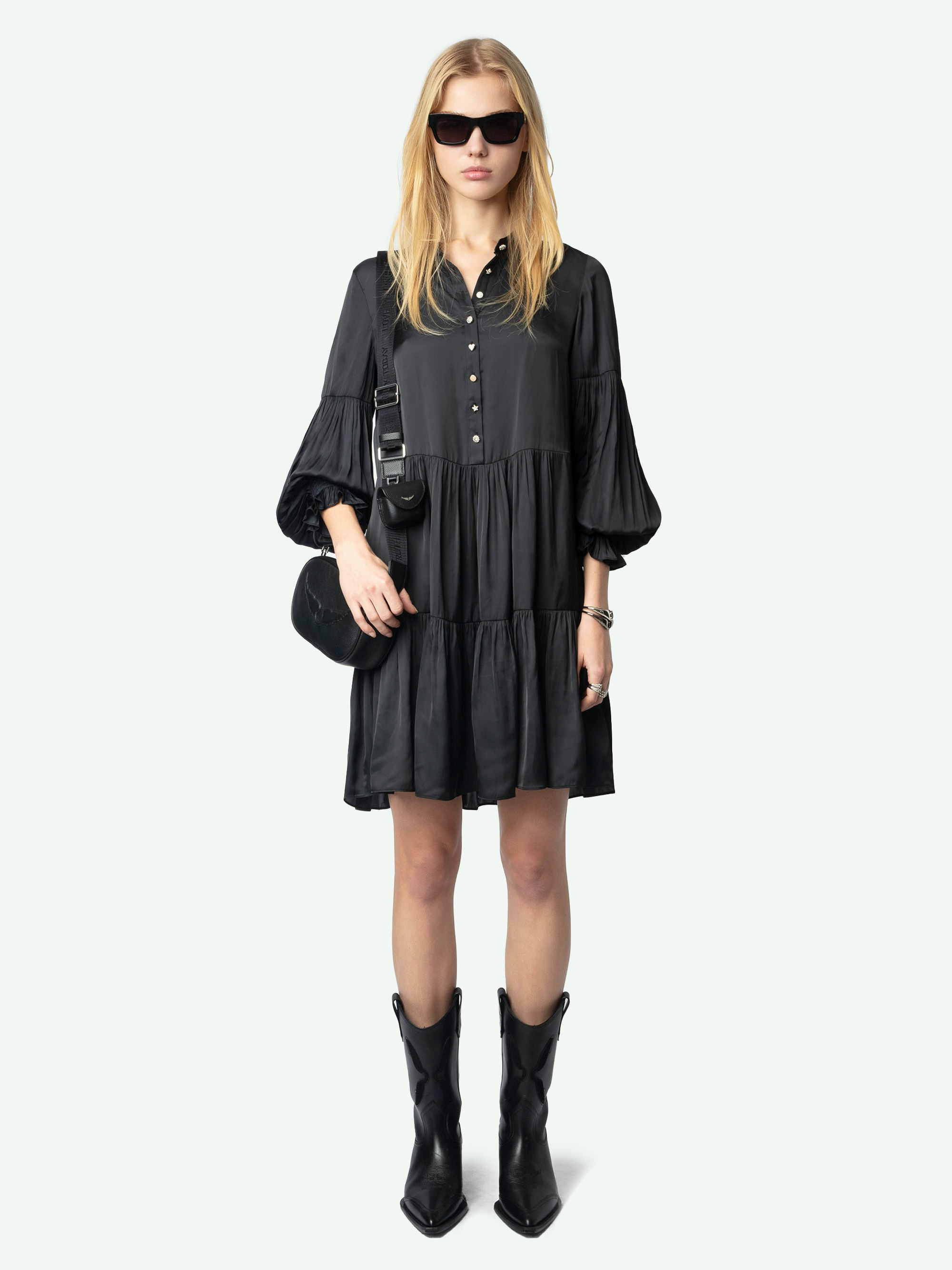 Randy Satin Dress - 2