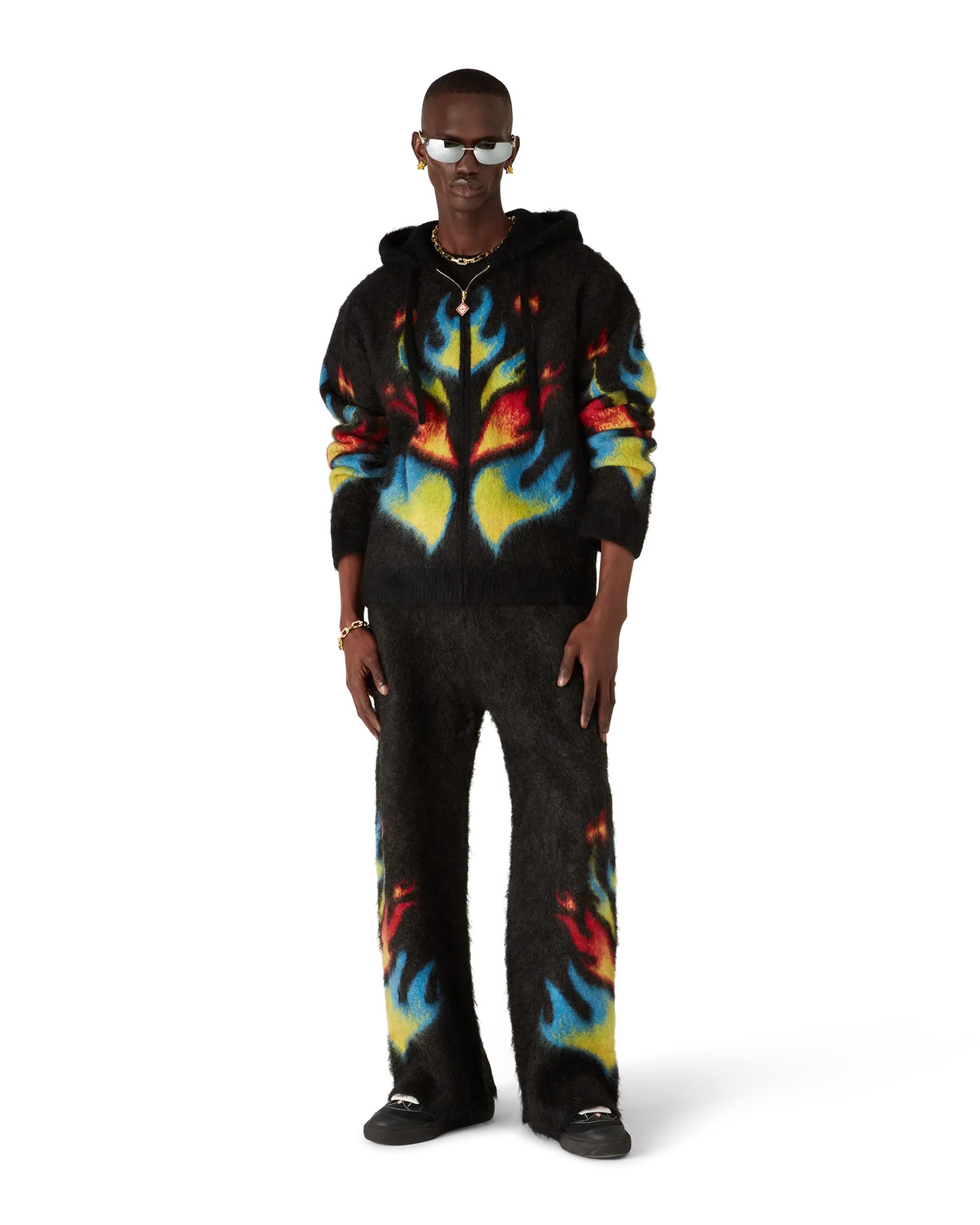 Mohair Flame Laurel Trousers | Casablanca Paris - 4
