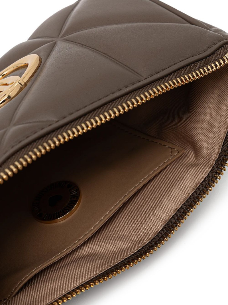 quilted logo shoulder bag 5