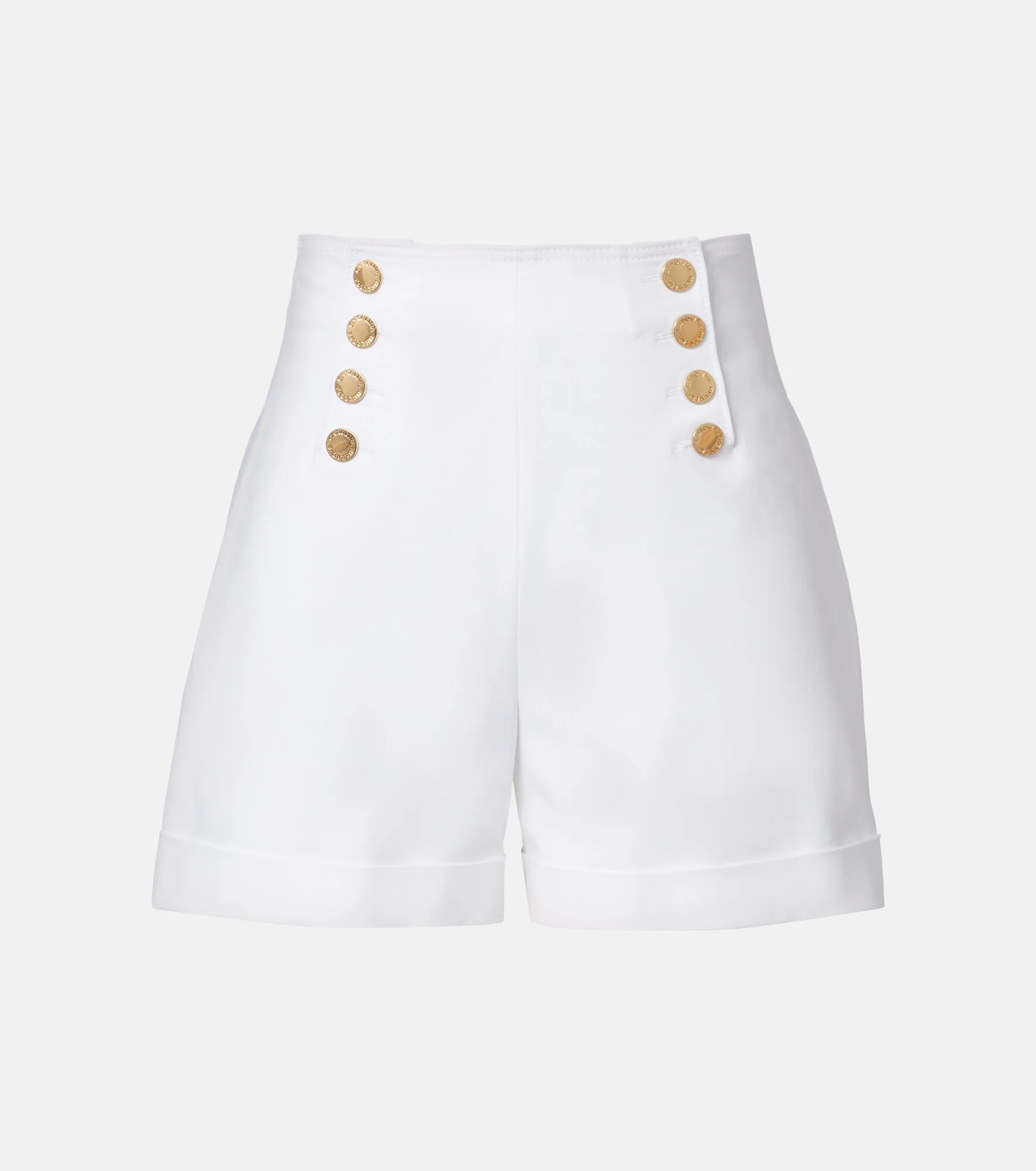 Cotton-blend shorts - 1