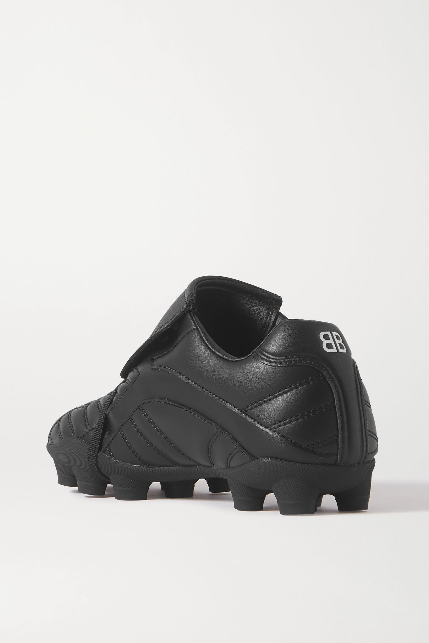 Soccer quilted faux leather sneakers - 3