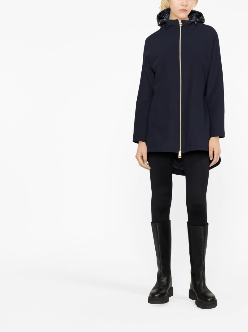 Laminar hooded parka coat - 2