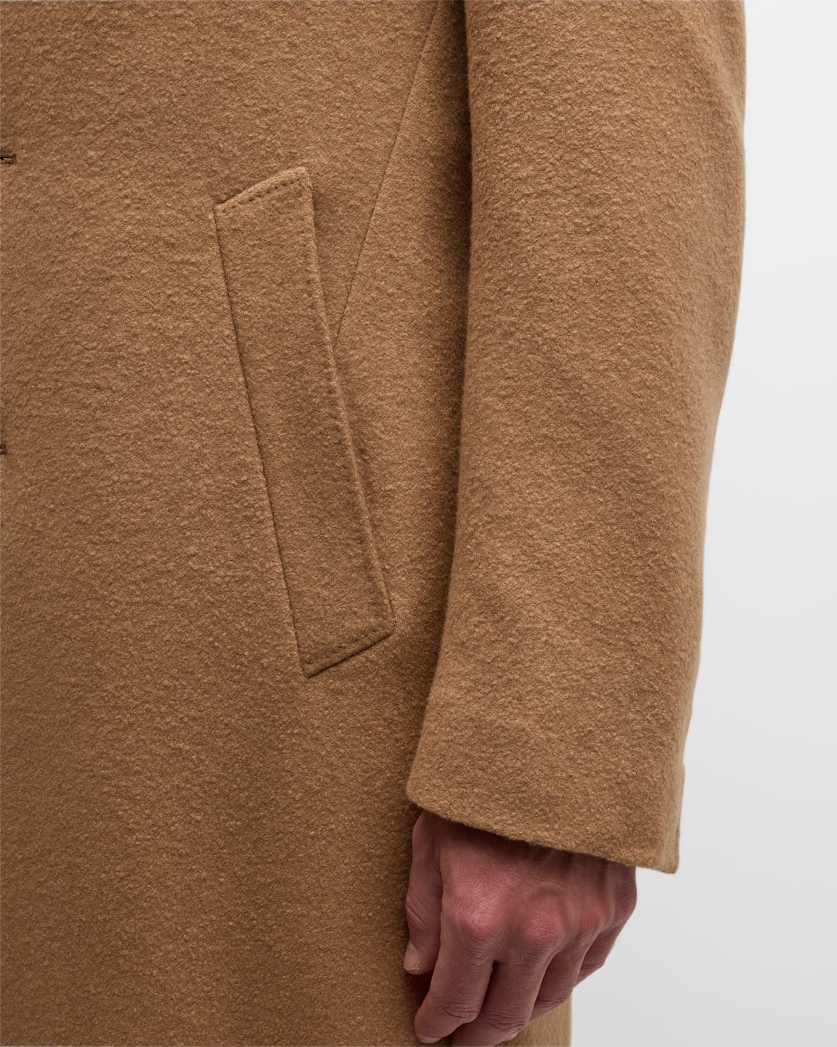 Men's Cashmere-Silk Topcoat - 7