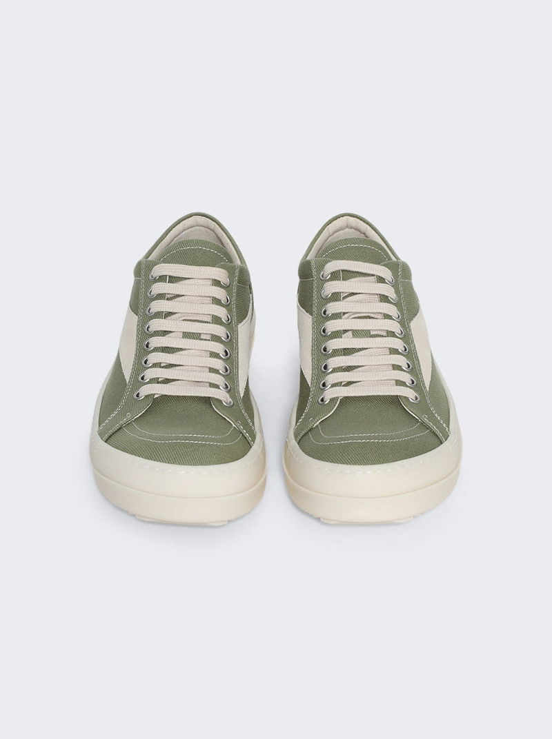 Scarpe In Pelle Vintage Sneakers Sage And Milk 3