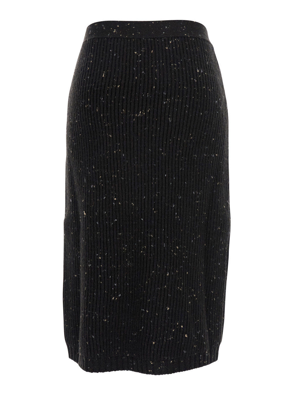 Bottega Veneta Women Brown Skirt With English Ribbed In Wool Woman - 2