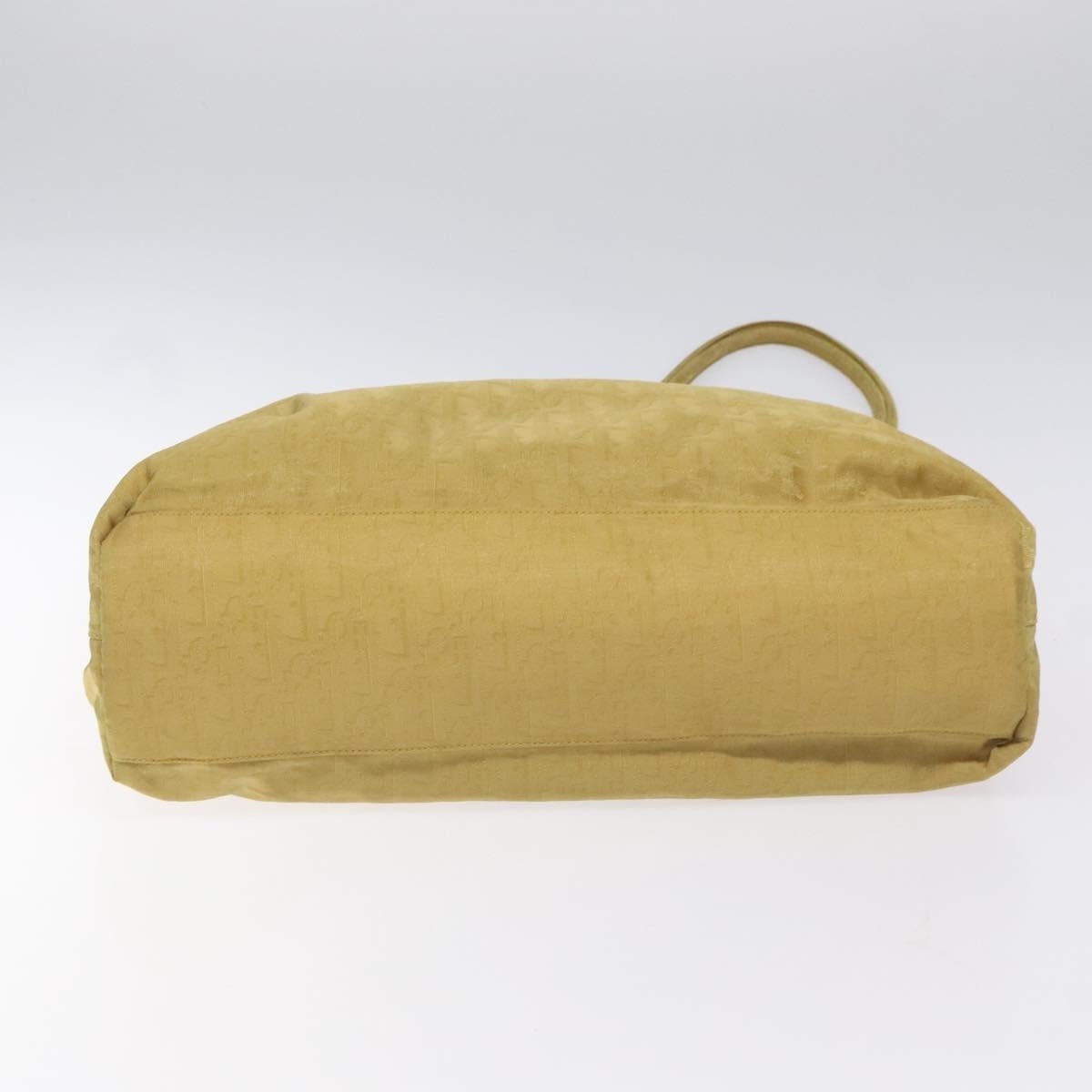 DIOR Trotter Canvas Tote Bag Yellow - 9