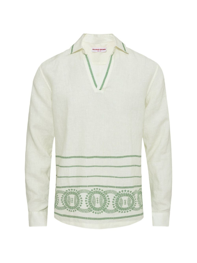 Ridley V-neck long-sleeve T-shirt 1