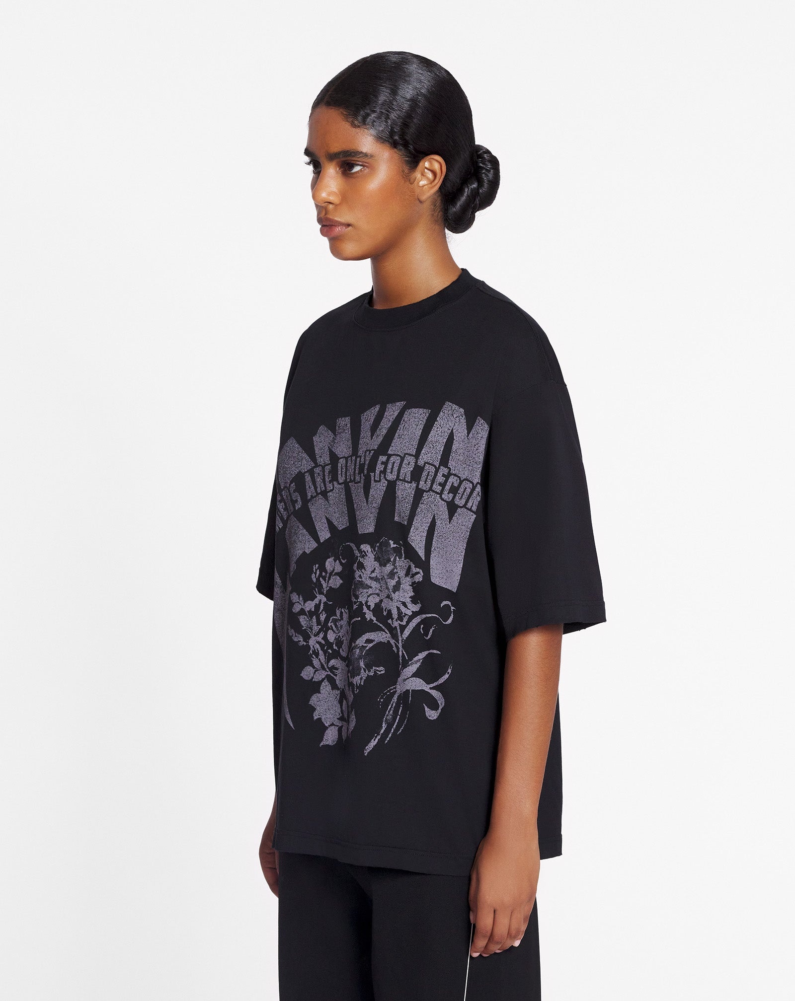 LANVIN X FUTURE UNISEX LOOSE-FIT PRINTED T-SHIRT - 3