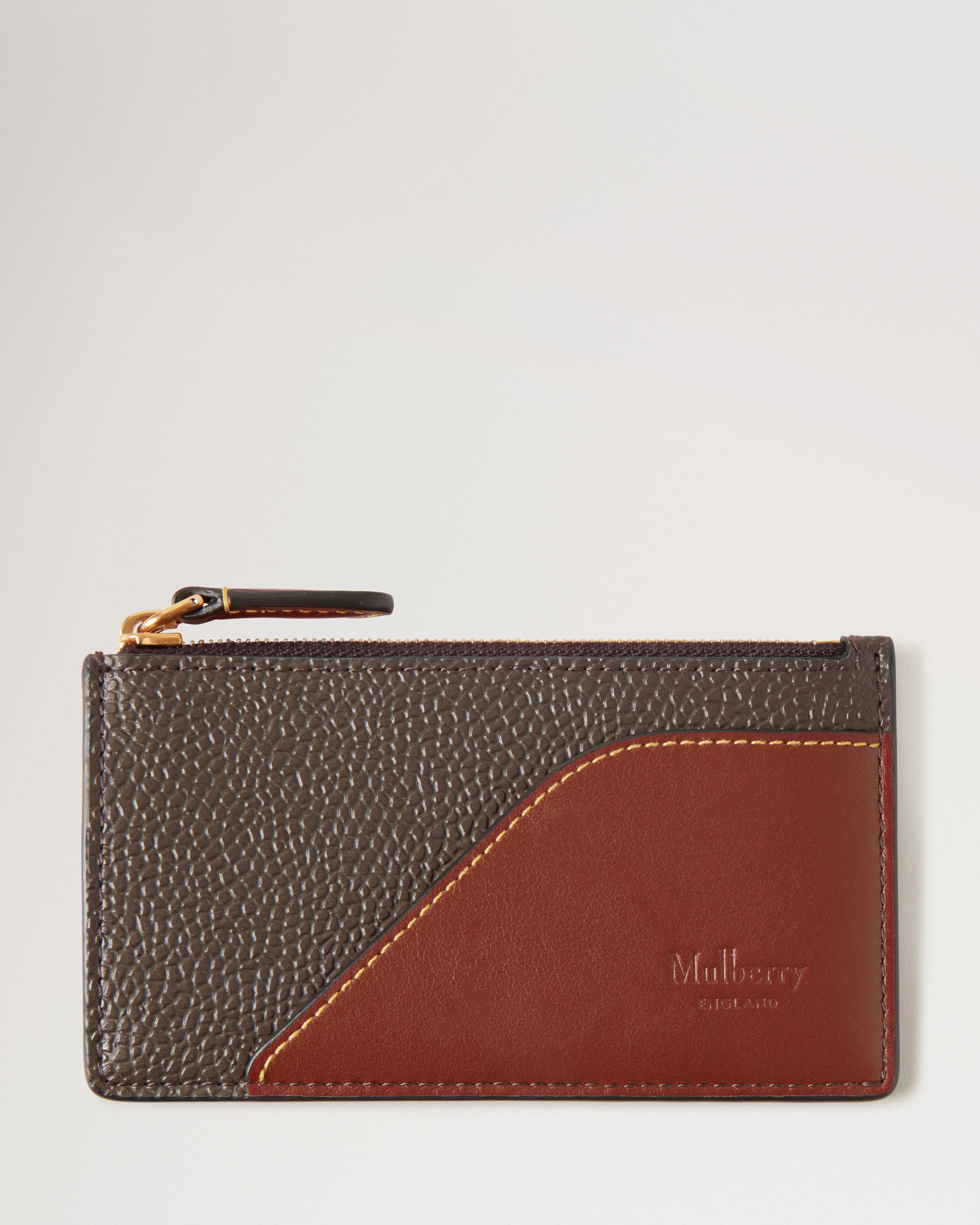 Heritage Zipped Long Card Holder
Mole & Cognac Printed BioVeg Scotchgrain & Flat Calf - 1