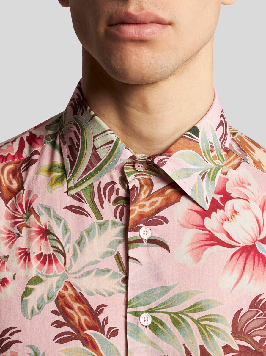 FLORAL COTTON SHIRT - 3