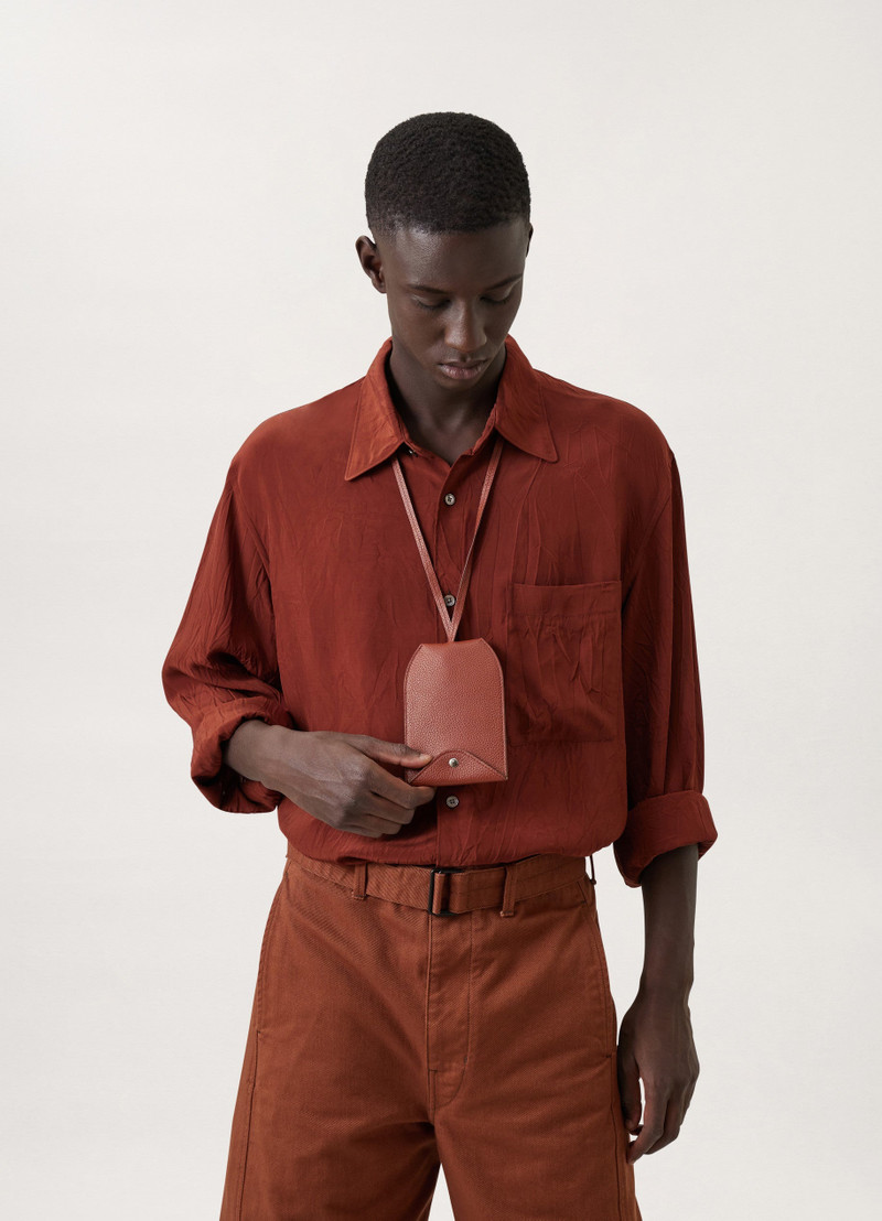 ENVELOPPE KEY RING POUCH
SOFT GRAINED LEATHER 4