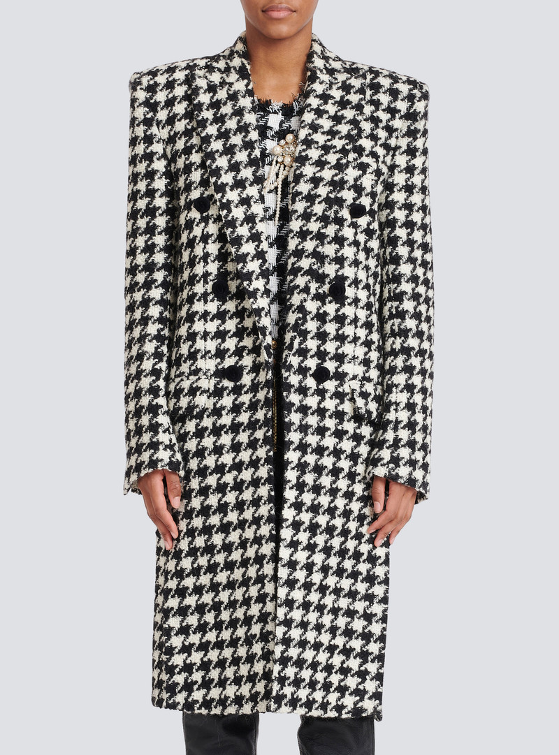 Unisex - Six-button wool coat with detachable inset jacket 6