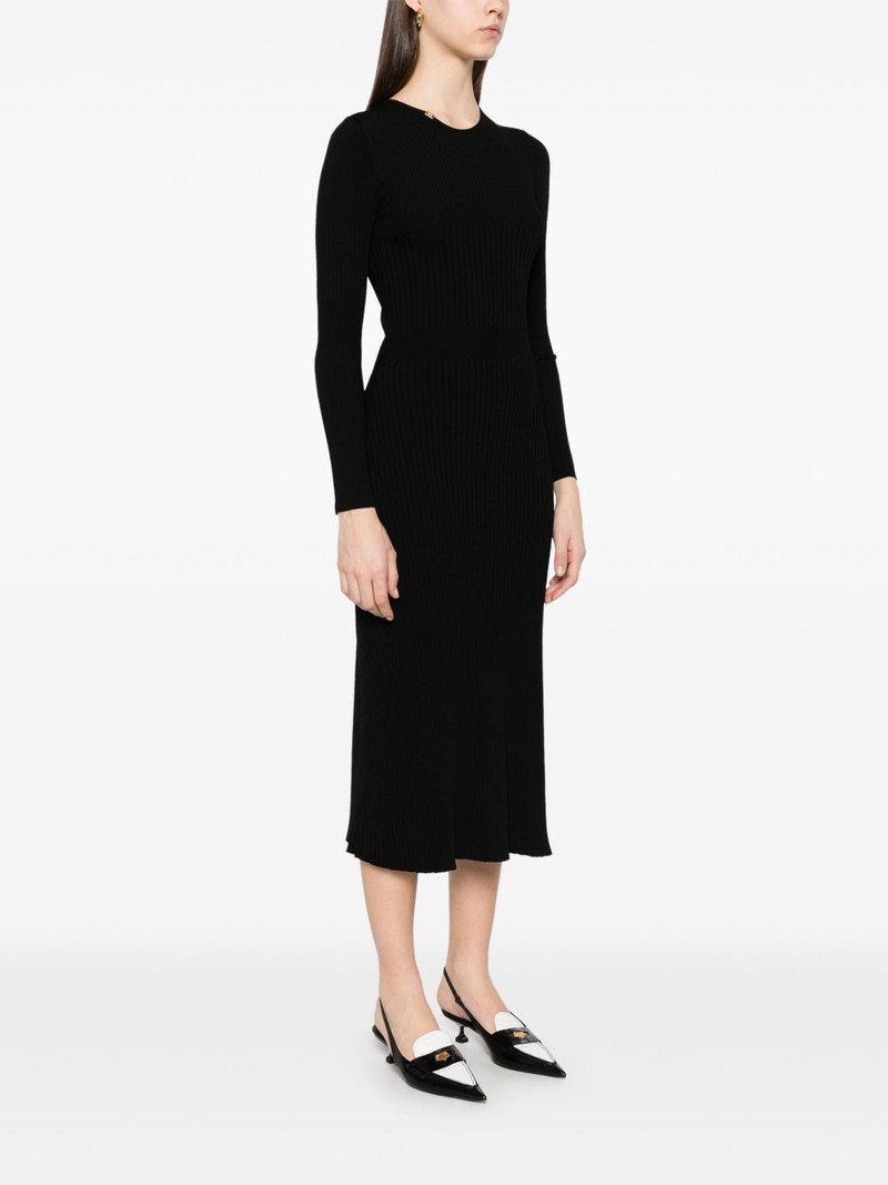 ribbed-knit midi dress 3