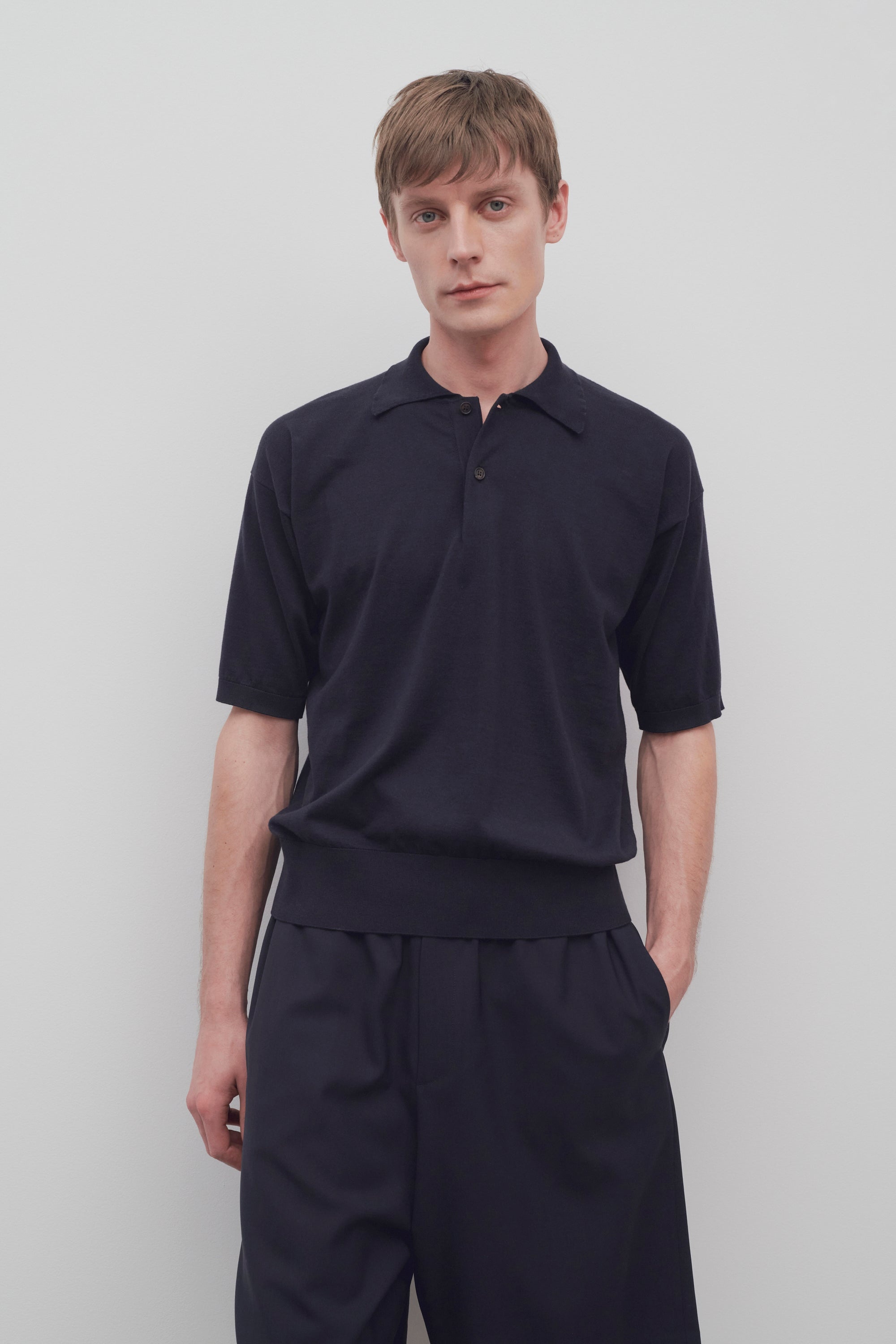 Tiago Top in Cotton and Cashmere - 3