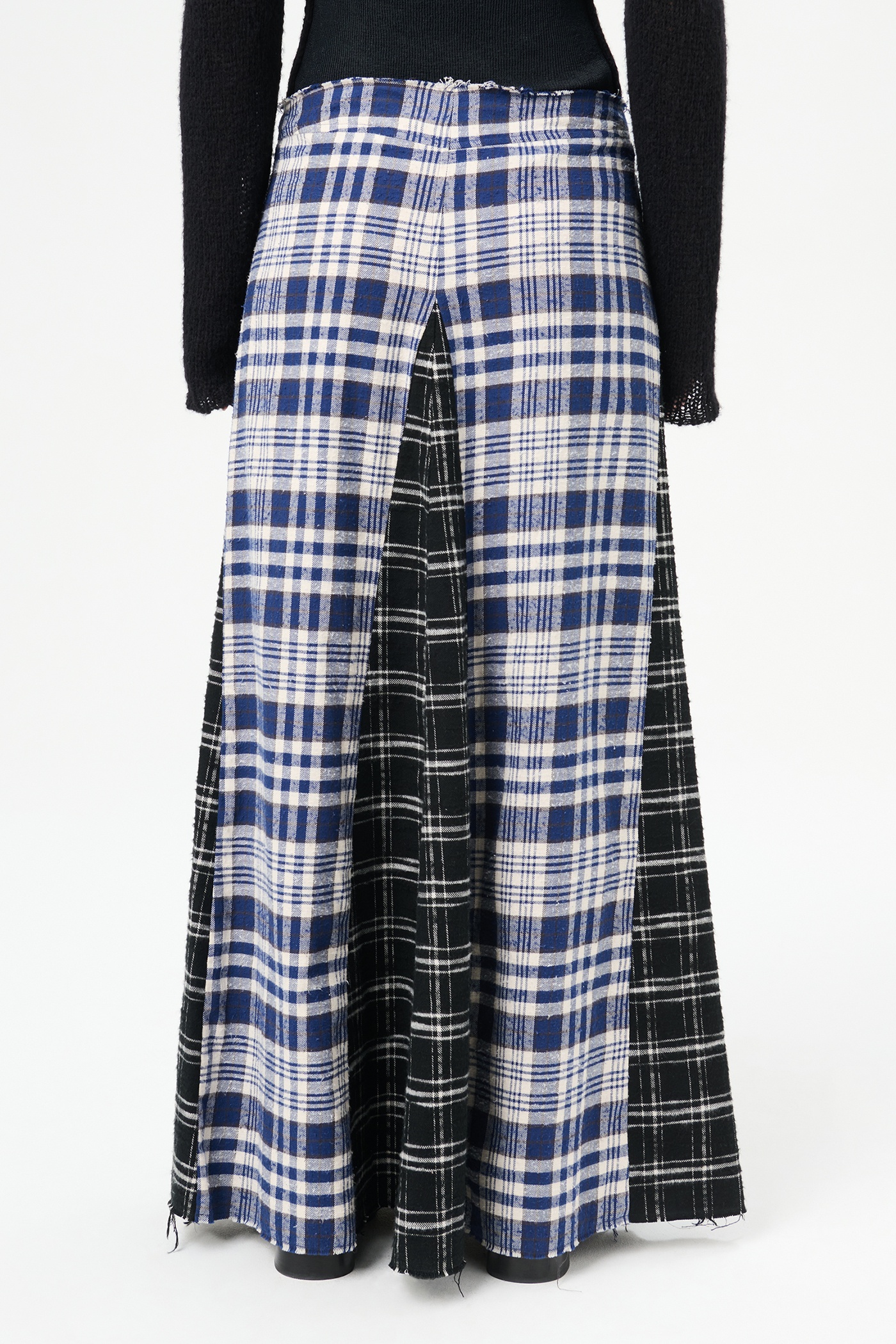 Rebel Skirt Blue and Black Coastal Flannel - 6