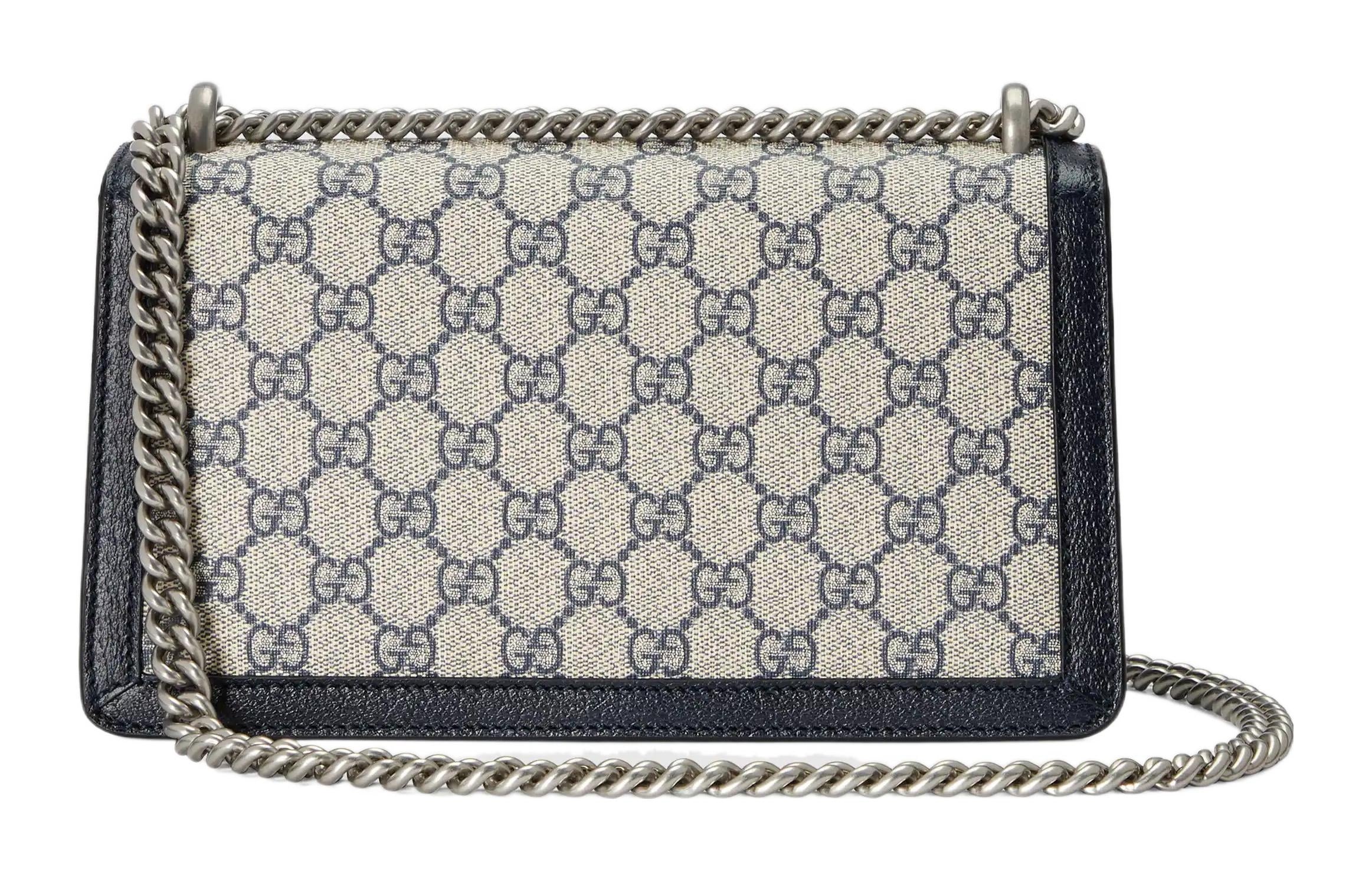 (WMNS) Gucci Dionysus GG Small Shoulder Bag 'Beige Blue Supreme' 499623-K9GSN-4075 - 4