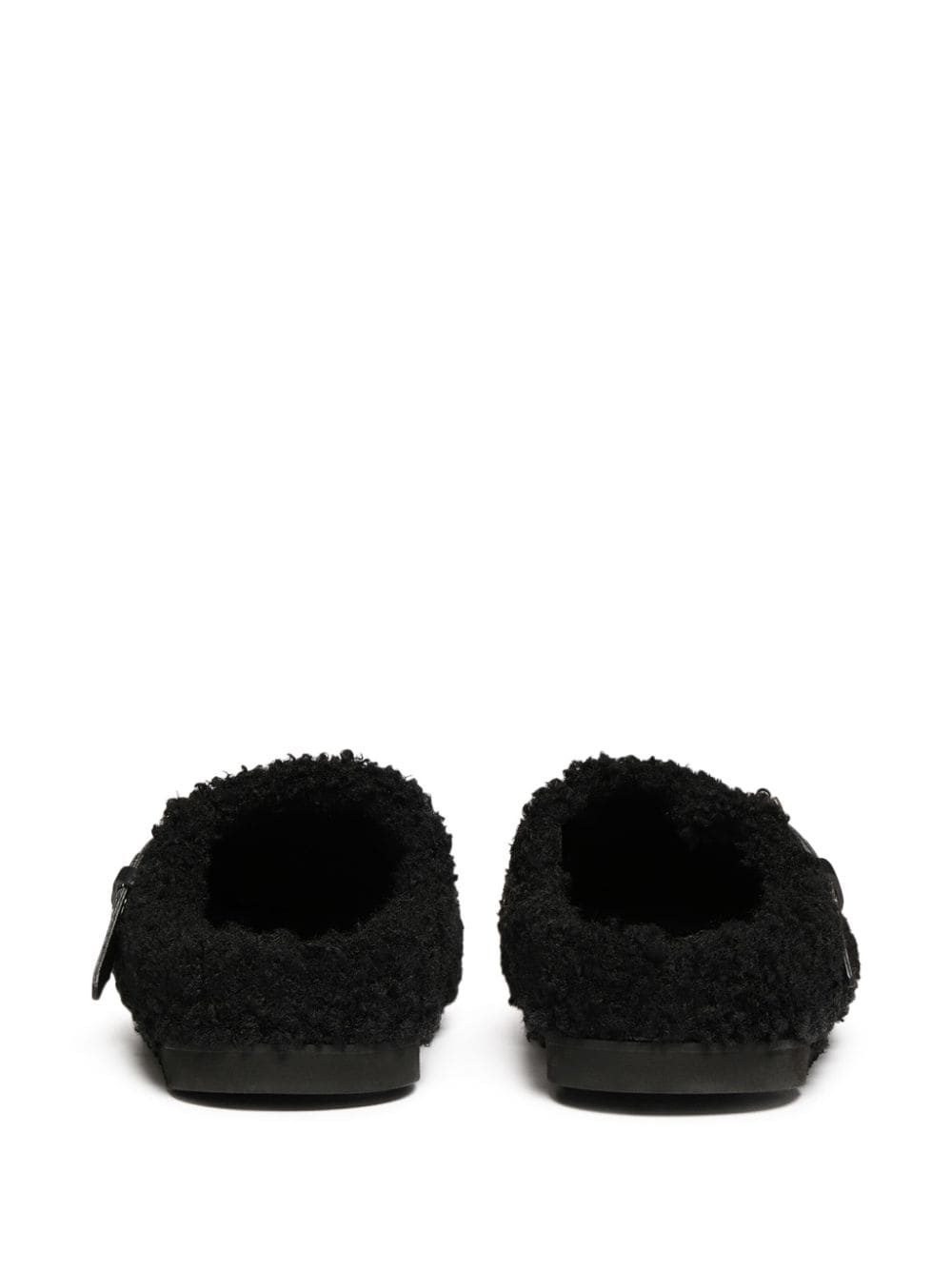 Elyse faux-shearling clogs - 3