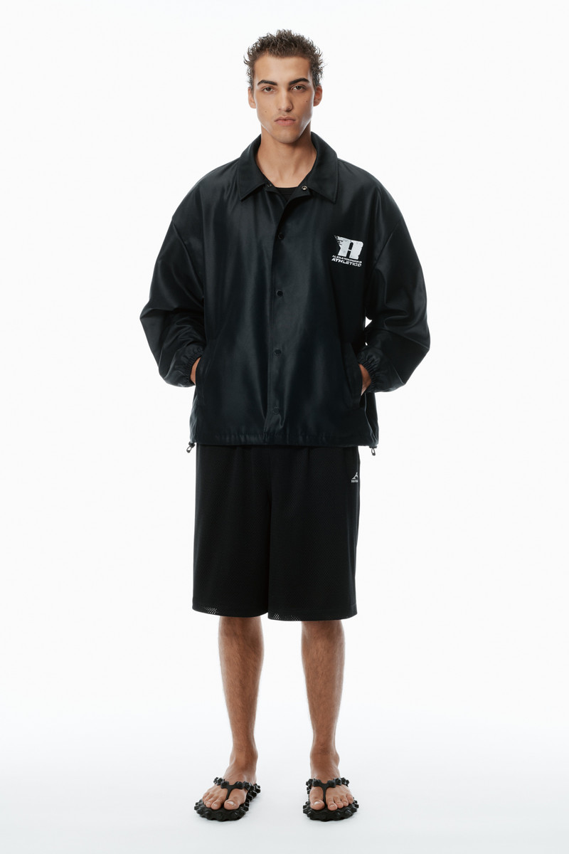 Alexander Wang Canvas Coach Jacket outlook