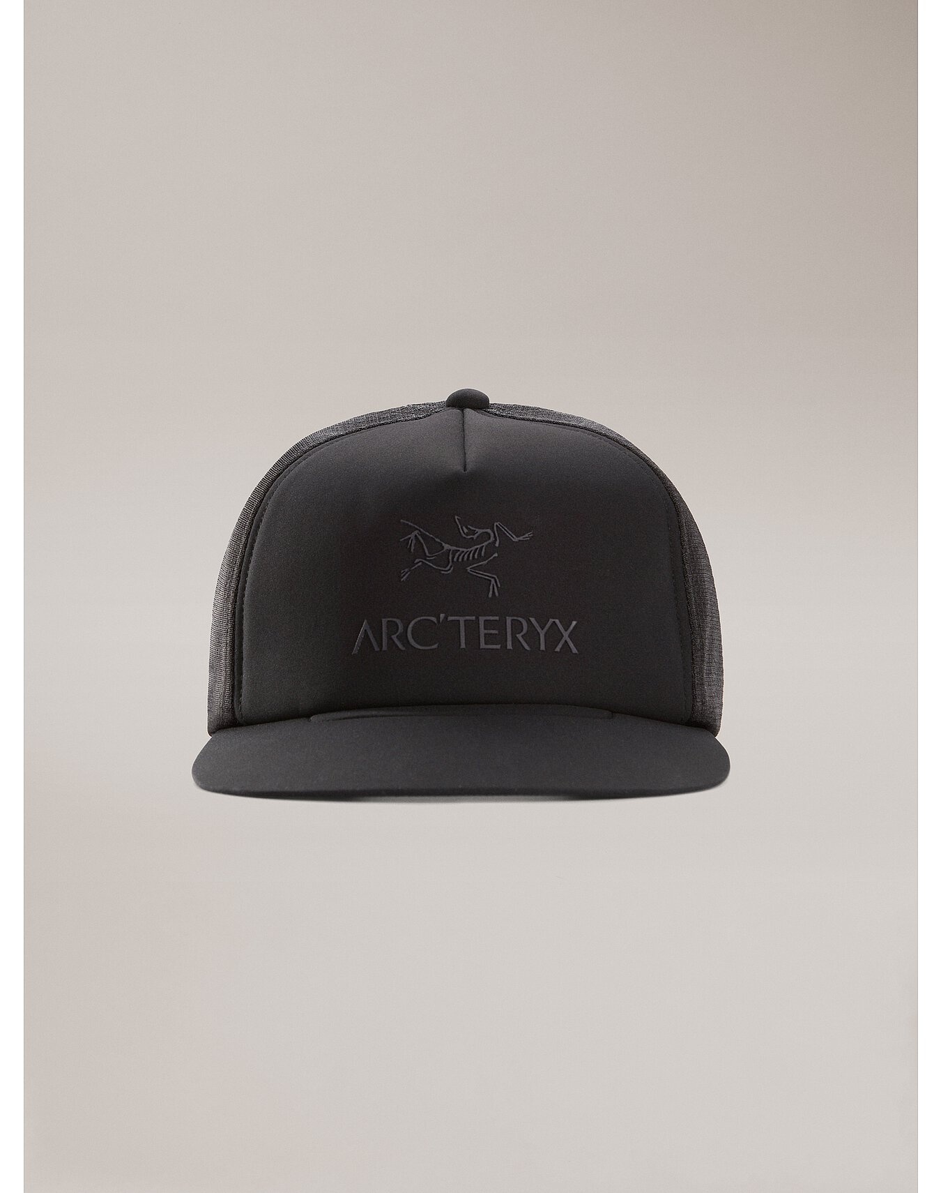 Logo Flat Brim Trucker Hat - 3