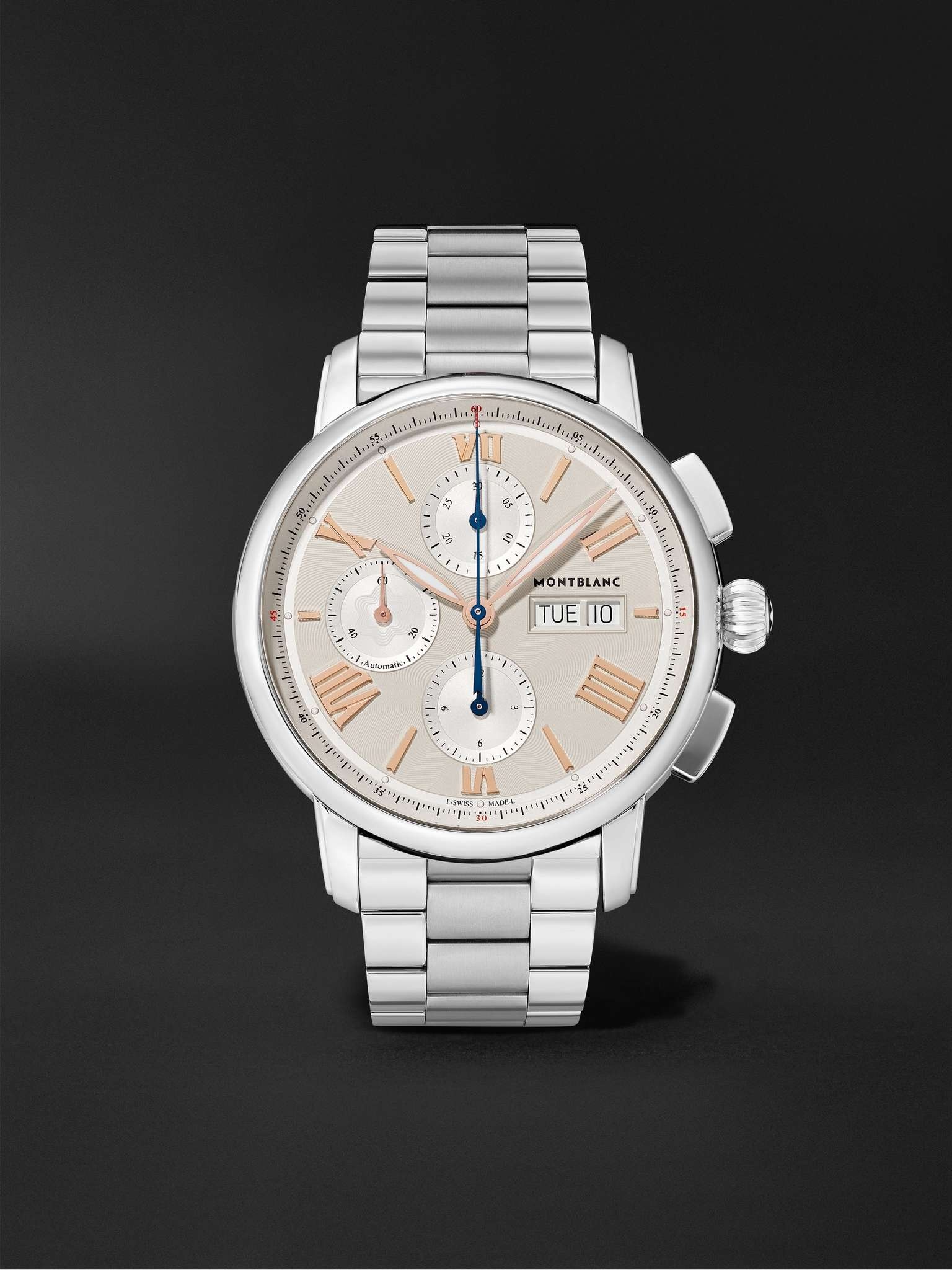 Star Legacy Automatic Chronograph 43mm Stainless Steel Watch, Ref. No. 126102 - 1