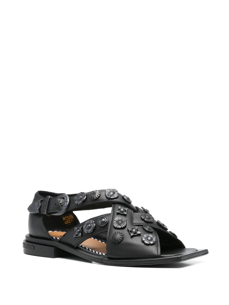 TOGA PULLA cross-strap sandals outlook