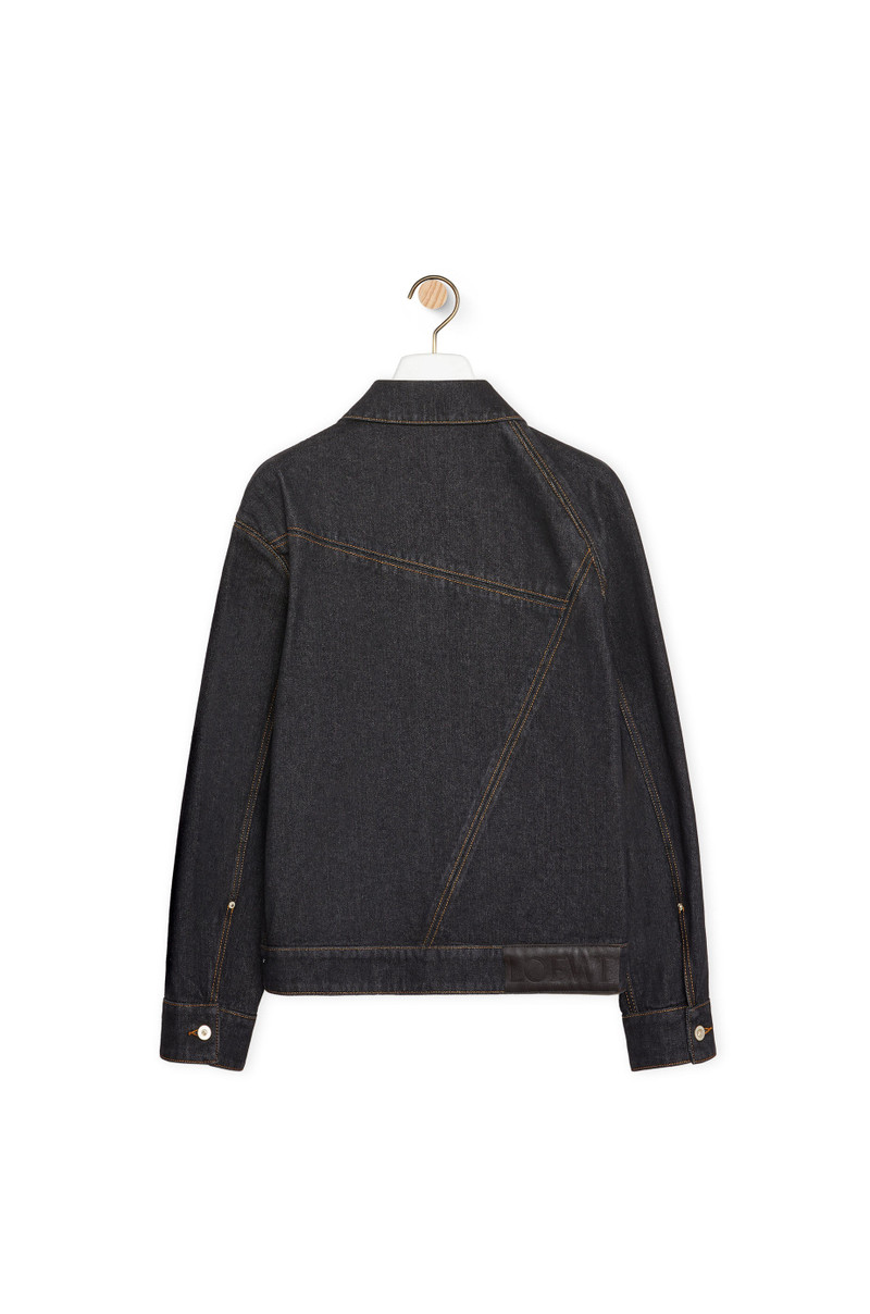 Loewe Puzzle jacket in denim outlook