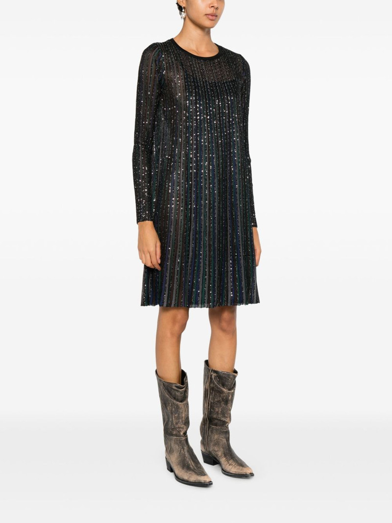 striped embellished dress 3